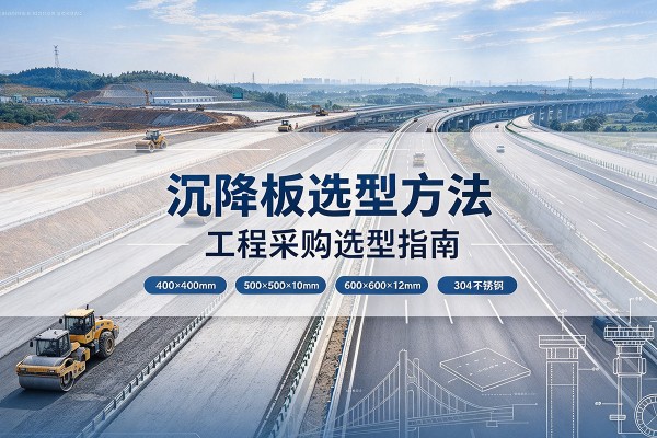 通山沉降板选择方法