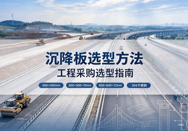 通山沉降板选择方法